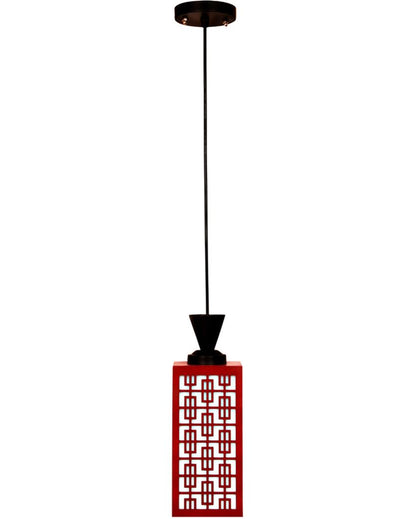 Artisan Creation Wooden Style Creative Pendant Lamp | 4 x 4 x 36 inches