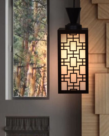 Sophisticated Piece Wooden Style Creative Pendant Lamp | 4 x 4 x 8 inches