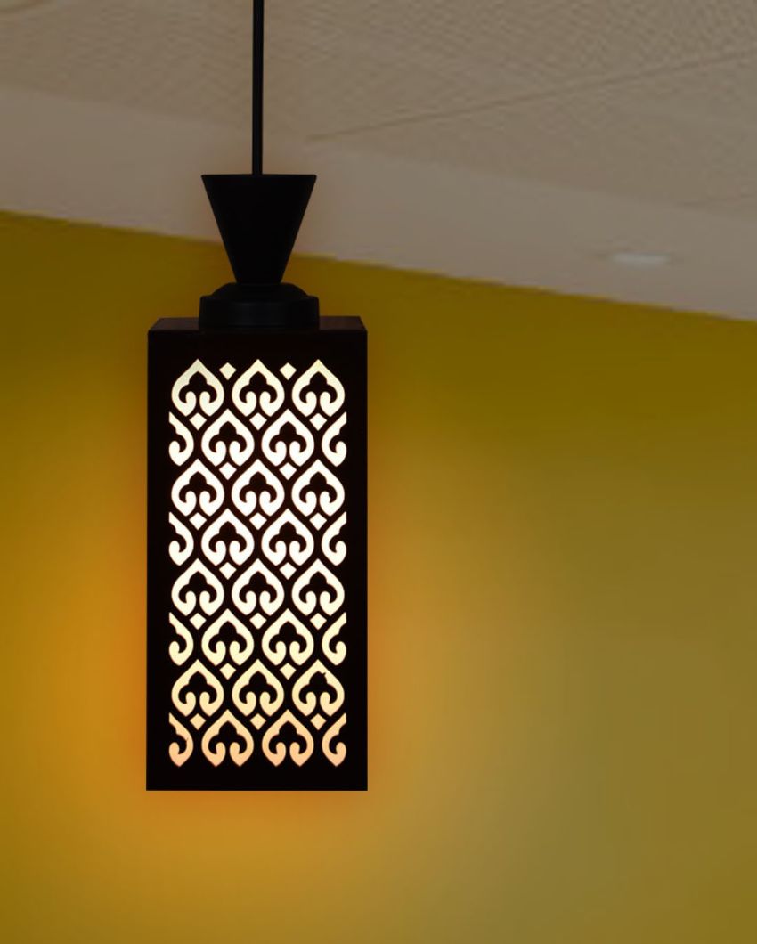 Eco Design Wooden Style Creative Pendant Lamp | 4 x 4 x 8 inches