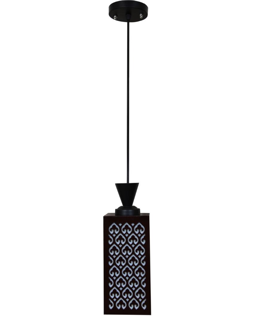 Eco Design Wooden Style Creative Pendant Lamp | 4 x 4 x 8 inches