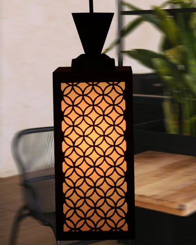 Wooden Piece Wooden Style Creative Pendant Lamp | 4 x 4 x 8 inches