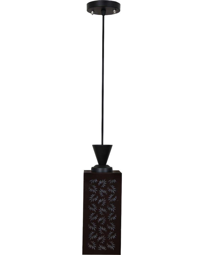 Elegant Design Wooden Style Creative Pendant Lamp | 4 x 4 x 8 inches