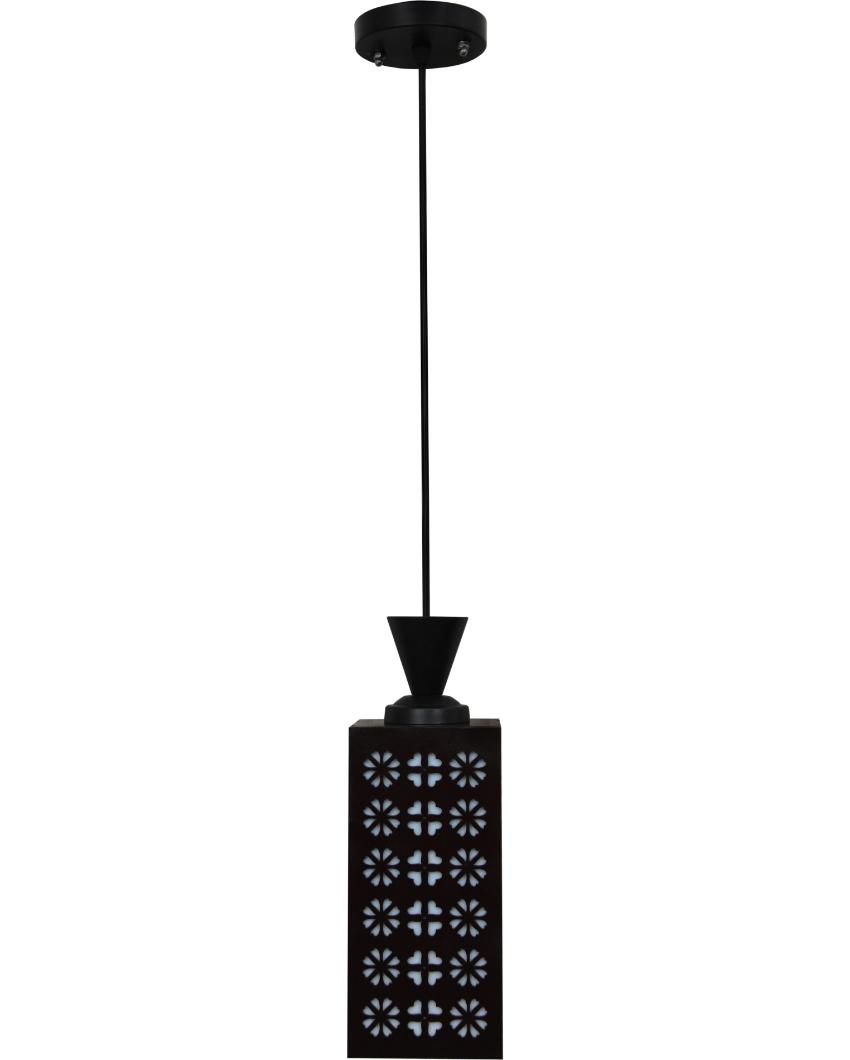 Sophisticated Look Wooden Style Creative Pendant Lamp | 4 x 4 x 8 inches