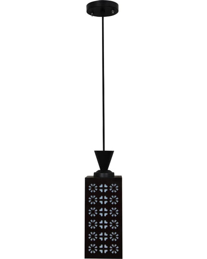 Sophisticated Look Wooden Style Creative Pendant Lamp | 4 x 4 x 8 inches