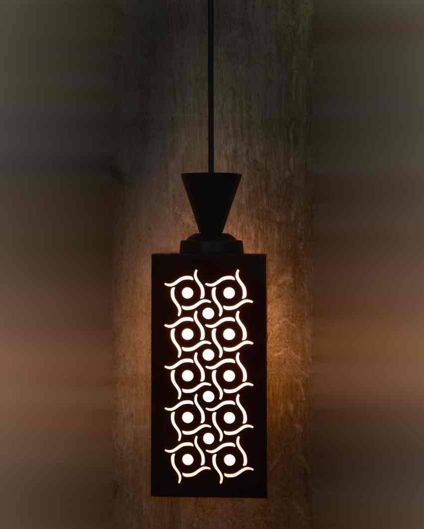 Elegant Craft Wooden Style Creative Pendant Lamp | 4 x 4 x 8 inches