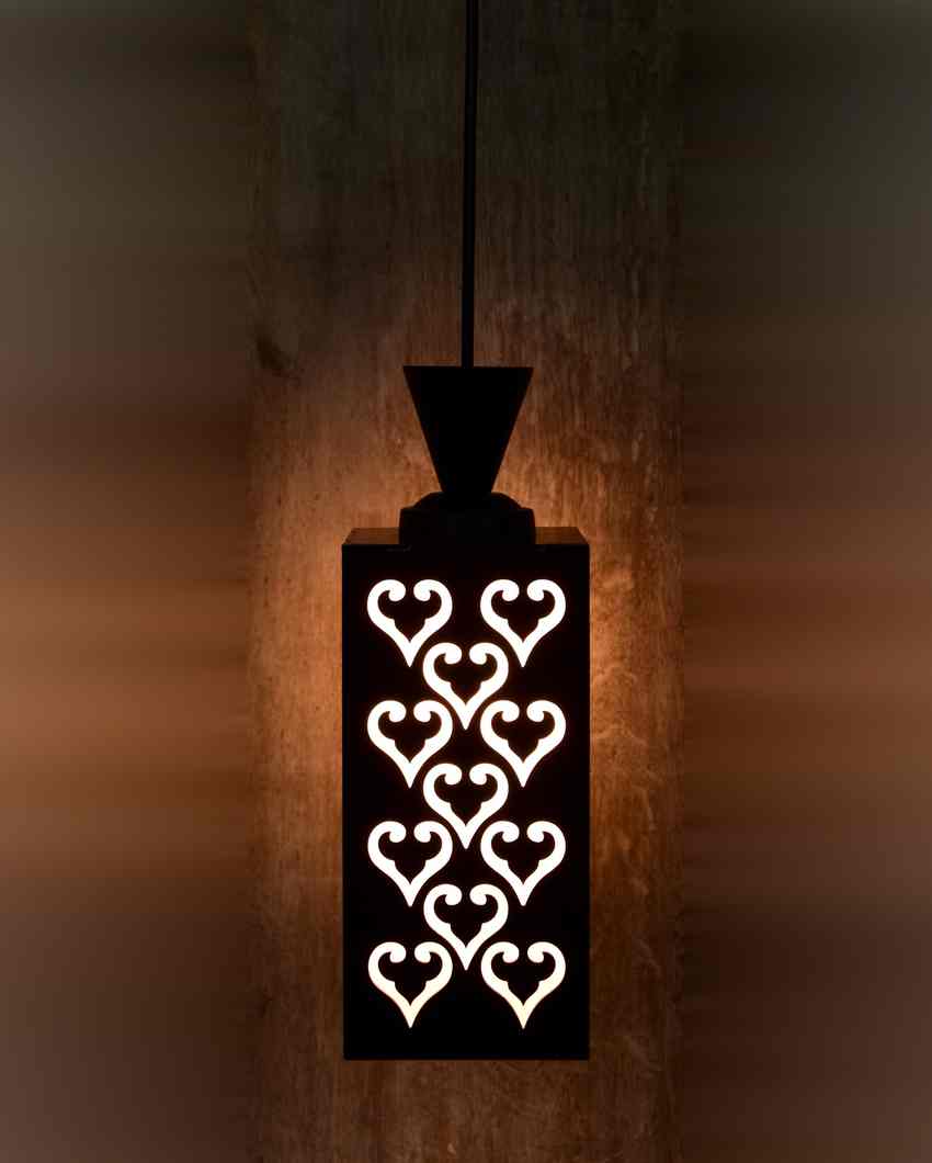 Contemporary Craft Wooden Style Creative Pendant Lamp | 4 x 4 x 8 inches