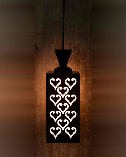 Contemporary Craft Wooden Style Creative Pendant Lamp | 4 x 4 x 8 inches