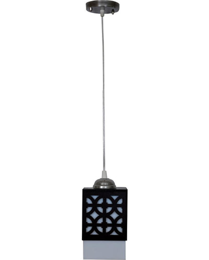 Artisan Touch Wooden Style Creative Pendant Lamp | 4 x 4 x 34 inches