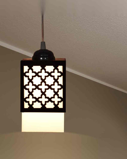 Creador 3 Lights Wooden Pendant Hallway Ceiling Lamp | 5 x 6 x 32 inches