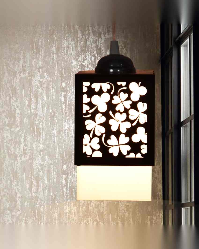 Armonioso Wooden 3 Lights Pendant Hallway Ceiling Lamp | 5 x 6 x 32 inches