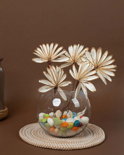 Natural Living Sola 5 Fanza Flowers | 10 inches | Vase not included