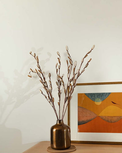 Natural Sola 5 Twin Bud Sticks | 28 inches | Vase not included