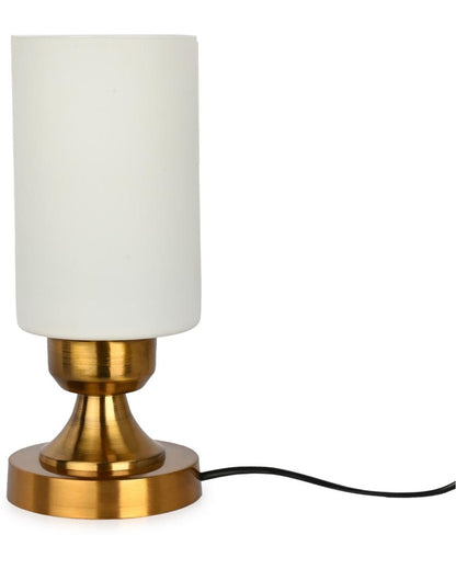 Tulipano Designer LED Compatible Table Lamp With Glass Shade | 4 x 10 inches