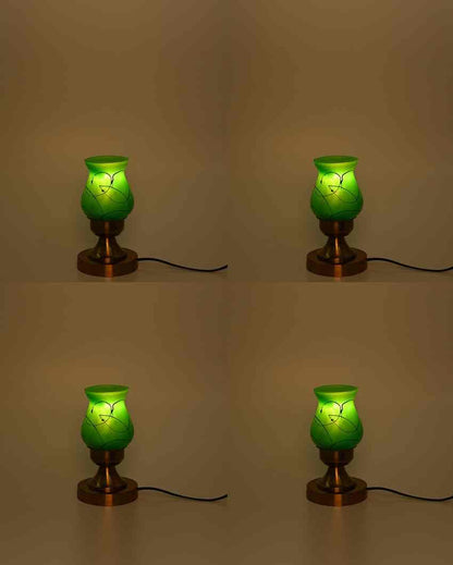 Azalera Decorative Home LED Compatible Stylish Night Table Lamp | 4 x 10 inches