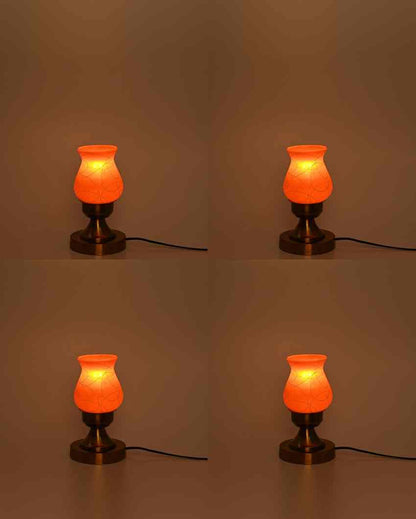 Begoniya Decorative Home LED Compatible Stylish Night Table Lamp | 4 x 10 inches