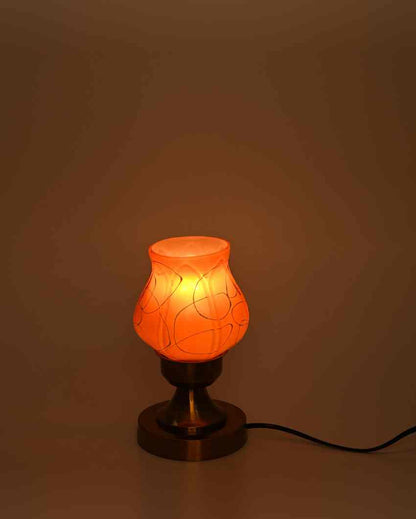 Garden Decorative Home LED Compatible Stylish Night Table Lamp | 4 x 10 inches