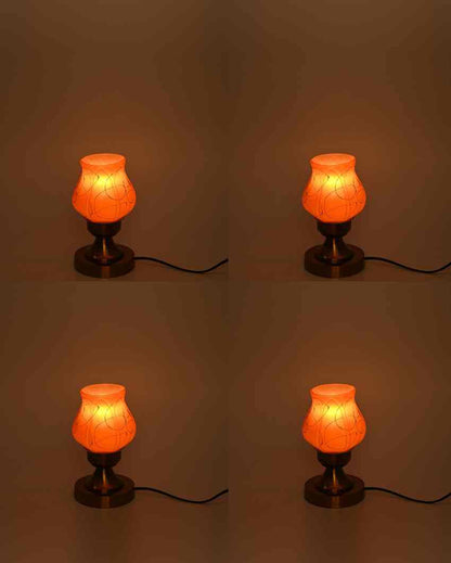 Garden Decorative Home LED Compatible Stylish Night Table Lamp | 4 x 10 inches