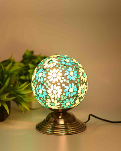 Ortensia Decorative Home LED Compatible Stylish Night Table Lamp | 6 x 8 inches