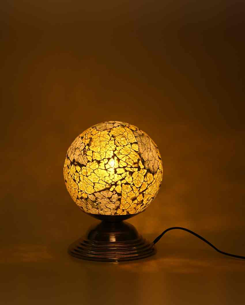 Mimosa Decorative Home LED Compatible Stylish Night Table Lamp | 6 x 8 inches