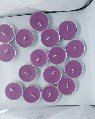 Lavender Scented Tea Light Candle | Set of 50 | 2 x 1 inches