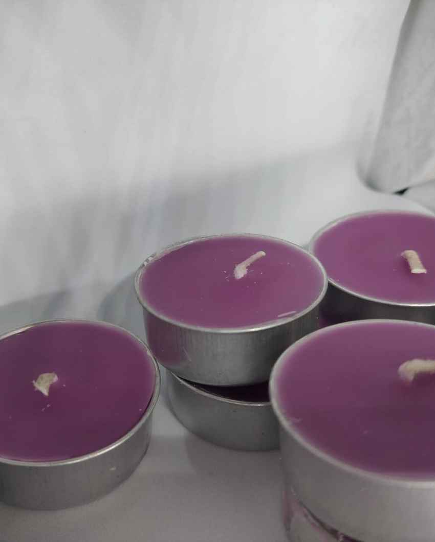 Lavender Scented Tea Light Candle | Set of 50 | 2 x 1 inches