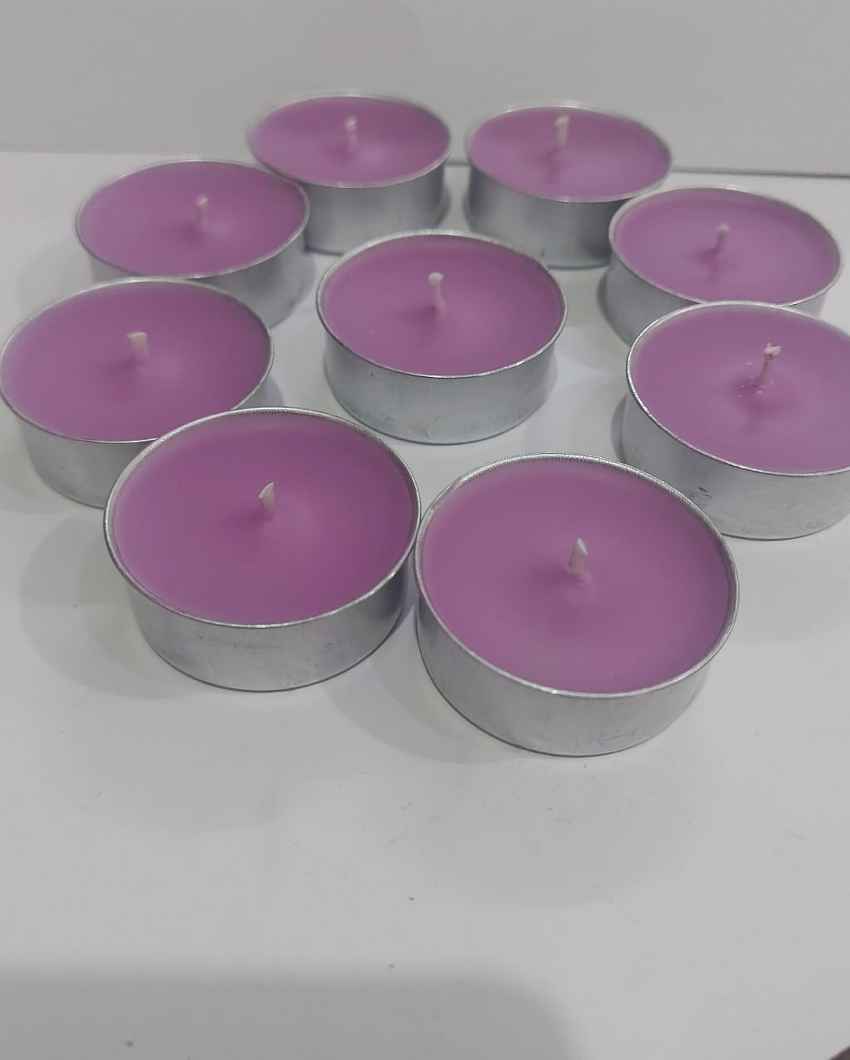 Lavender Scented Tea Light Candle | Set of 50 | 2 x 1 inches