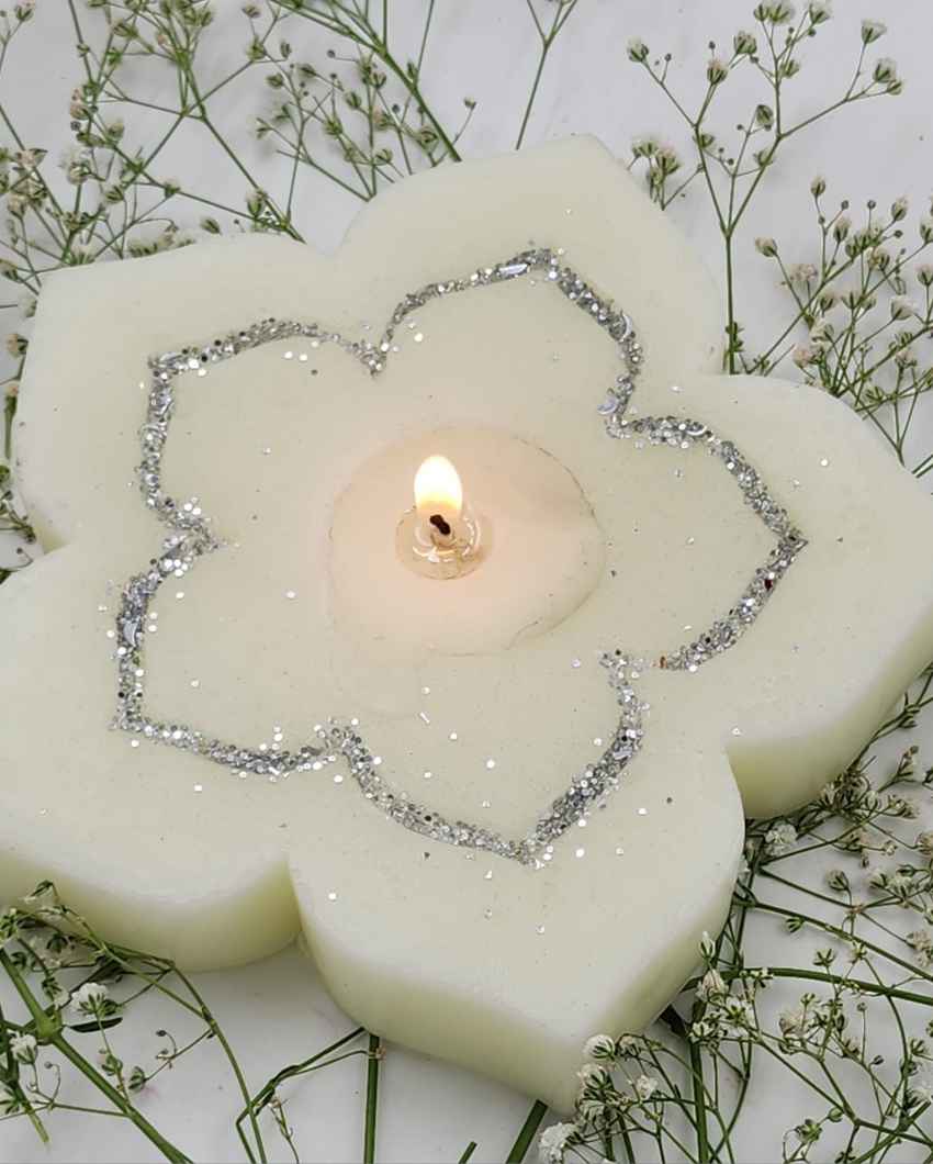 Blossom Flower Fragrance Candle | 7 x 1 inches