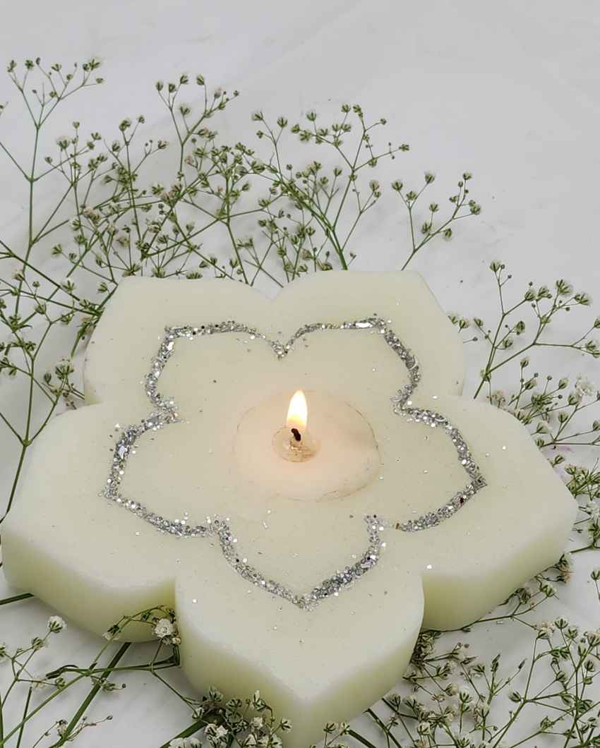 Blossom Flower Fragrance Candle | 7 x 1 inches