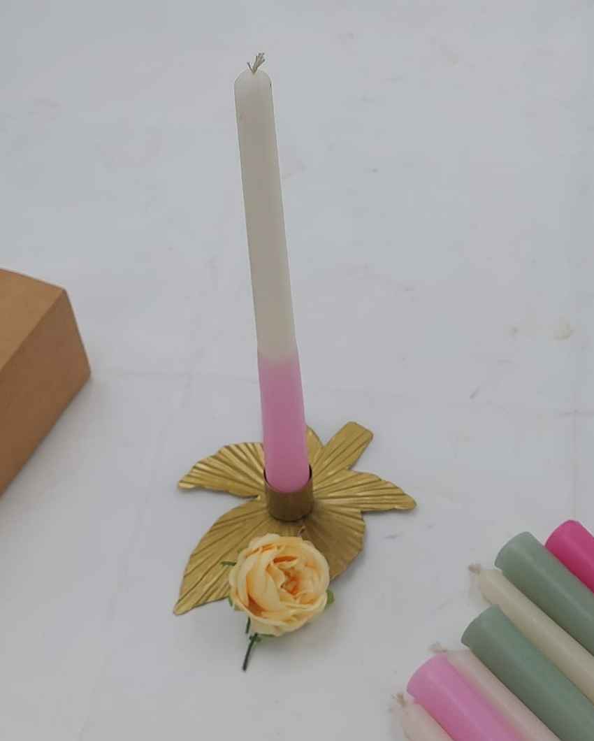 Pastel Hues Taper Candles | Set of 4 | 1 x 10 inches