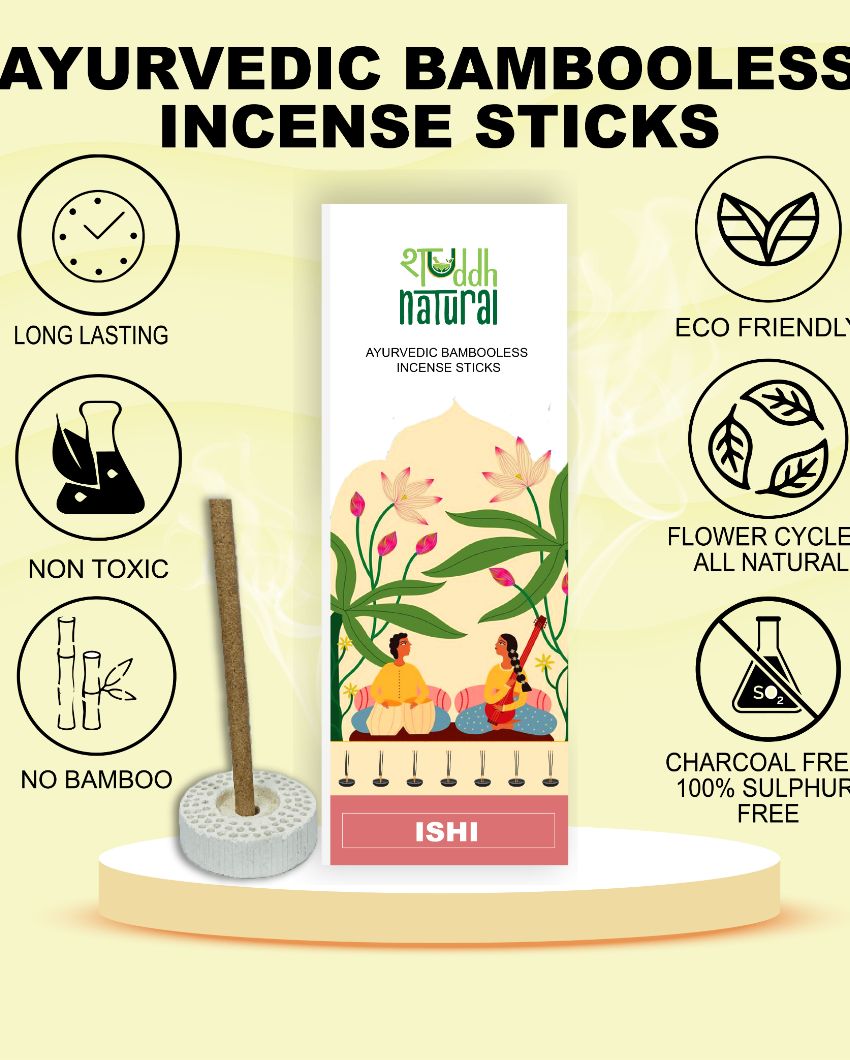 Frankincense & Guggal Bambooless Incense Stick | 30 Sticks