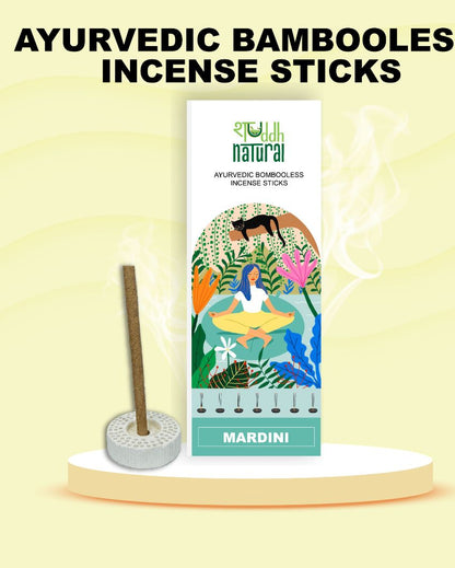 Lemongrass & Eucalyptus Bambooless Incense Sticks | 30 Sticks