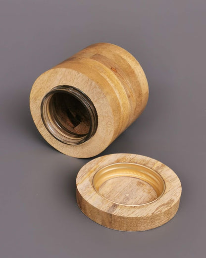 Cute Songbird Wooden Eco Friendly Jar | 250Ml