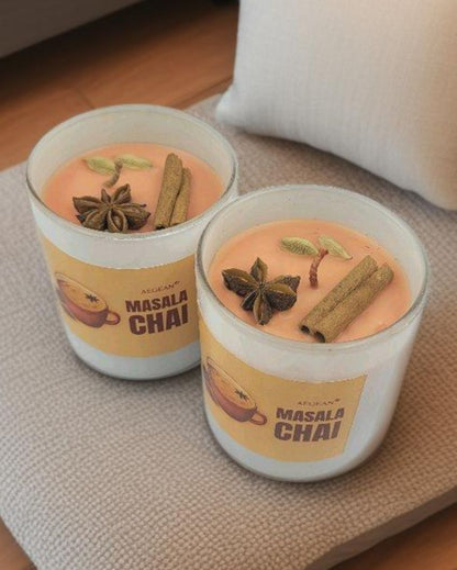 Embrace Masala Chai Jar Candle | 3 x 4 inches | Single Piece