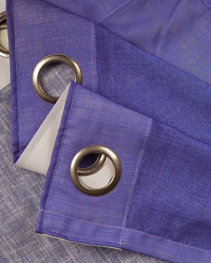 Elegant Purple and Blue Curtain for a Sophisticated Look