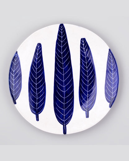 Classic Blue Ceramic Dinner Plates