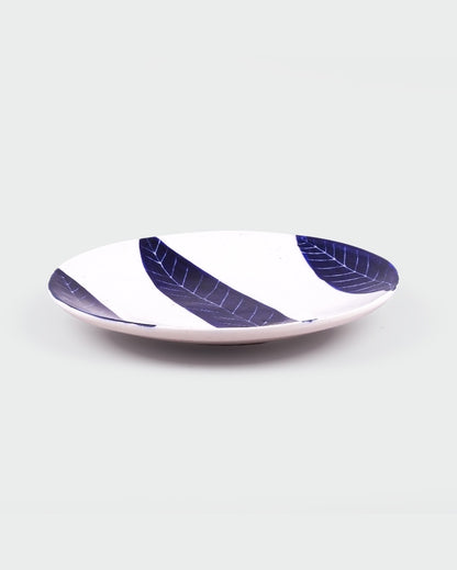 Classic Blue Ceramic Dinner Plates