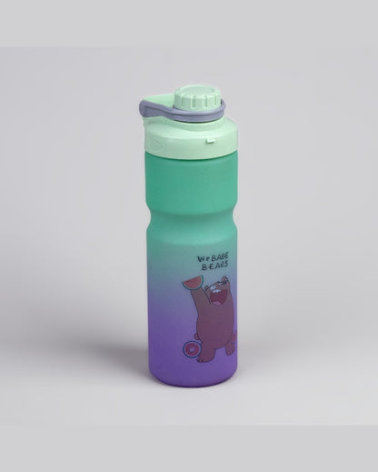 Refreshing Green & Blue Plastic Water Bottles | 3 x 10 inches | 900ml