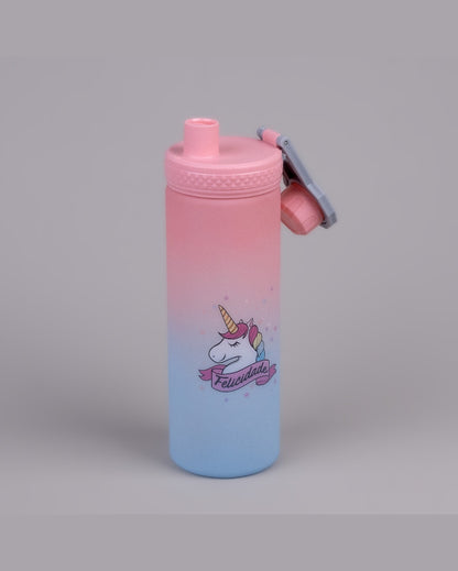 Charming Pink & Blue Plastic Water Bottles | 3 x 10 inches | 900ml