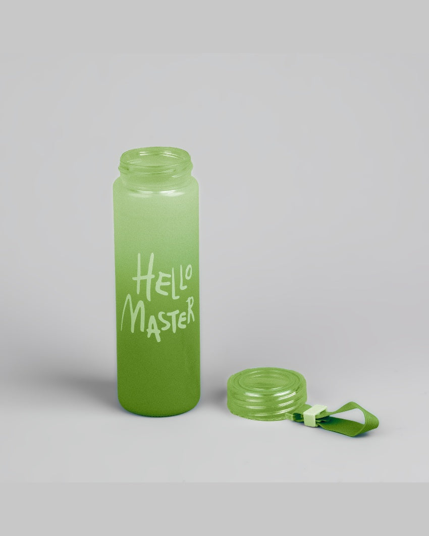 Eco-Friendly Green Glass Water Bottles | 2 x 7 inches | 450ml