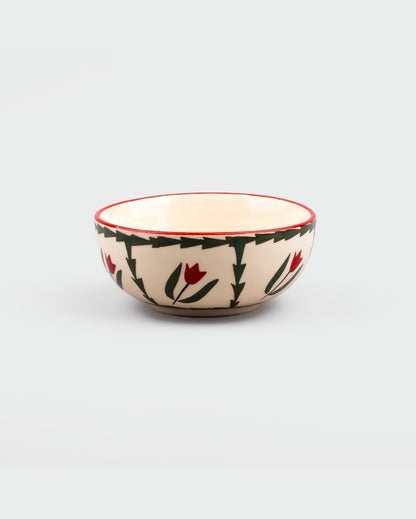 Vibrant Multicolor Ceramic Serving Bowls | 4 x 2 inches | 200ml