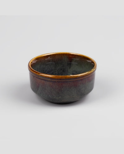 Sophisticated Dark Brown Ceramic Serving Bowls | 4 x 2 inches | 300ml