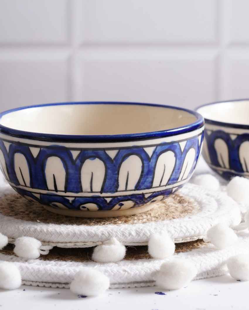 Unique Mandablue Ceramic Serving Bowls | 4 x 2 inches | 200ml