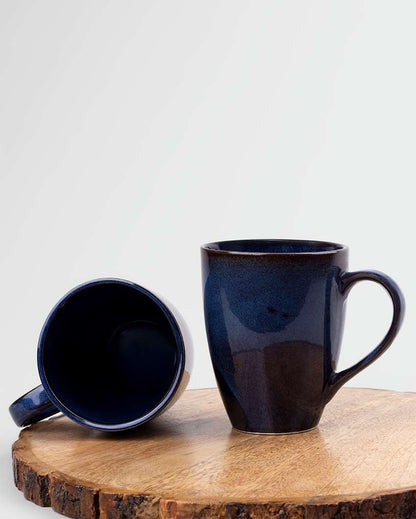 Refreshing Ocean Blue Ceramic Coffee Mug | 3 x 4 inches | 300ml