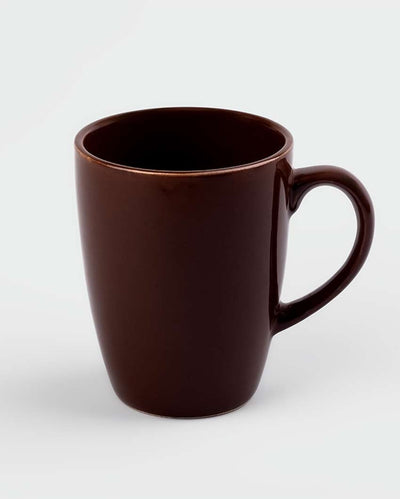 Rustic Warm Brown Ceramic Coffee Mug | 3 x 4 inches | 300ml