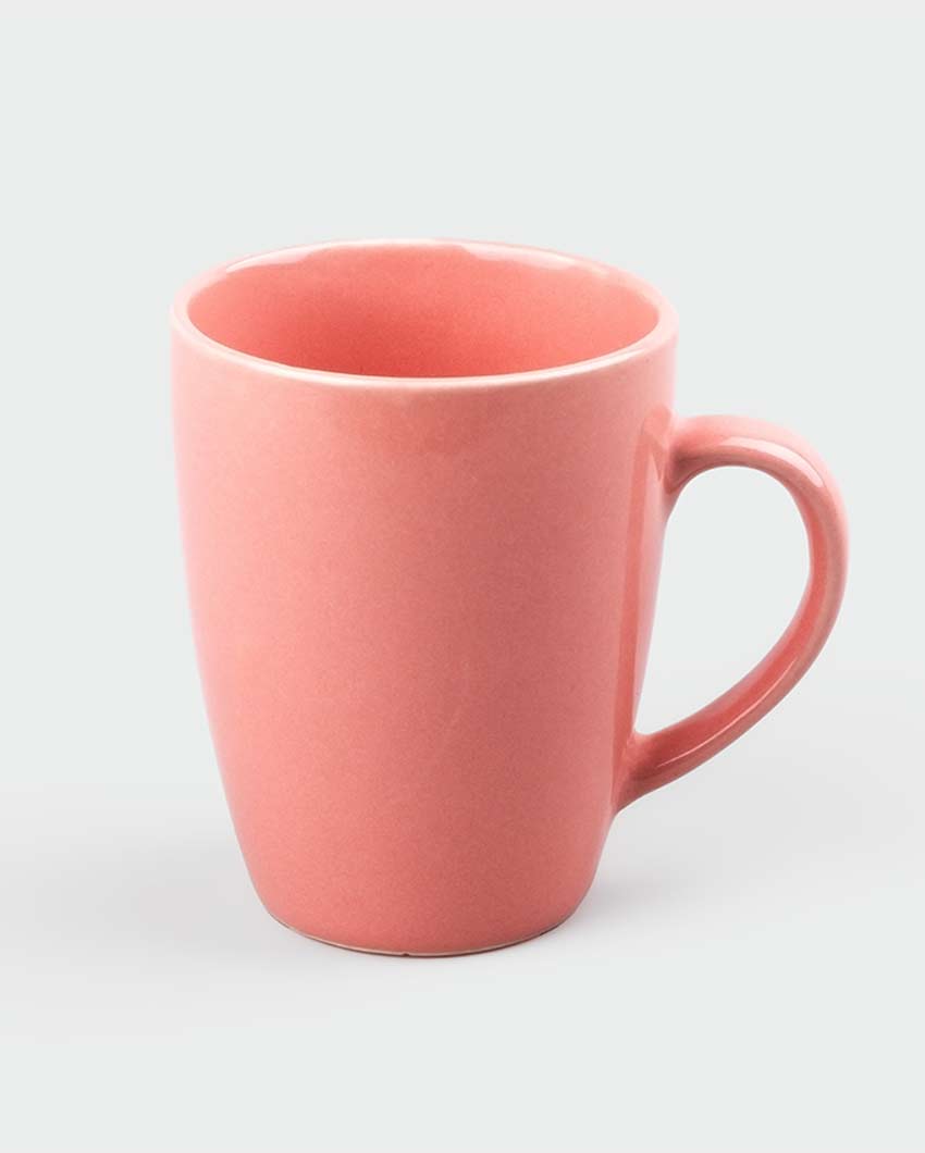 Cozy Charming Pink Ceramic Coffee Mug | 3 x 4 inches | 300ml