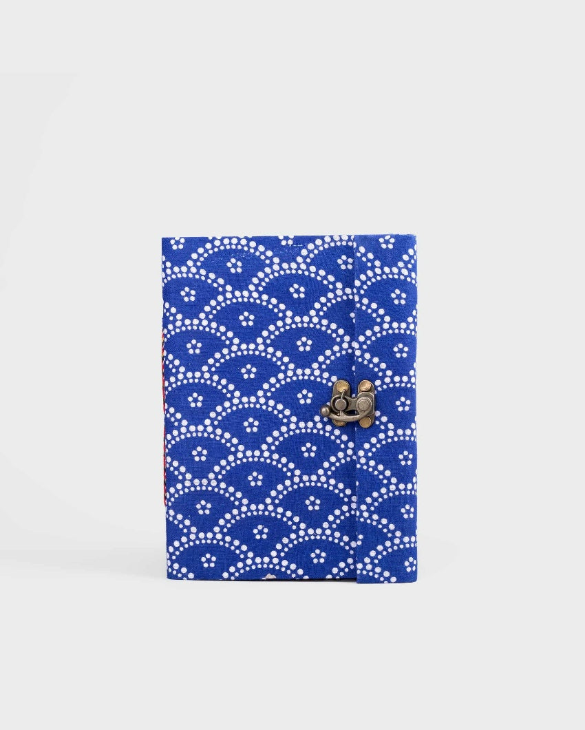 Artistic Blue & White Paper Gift Handmade Diary