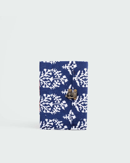 Elegant Blue & White Paper Gift Handmade Diary