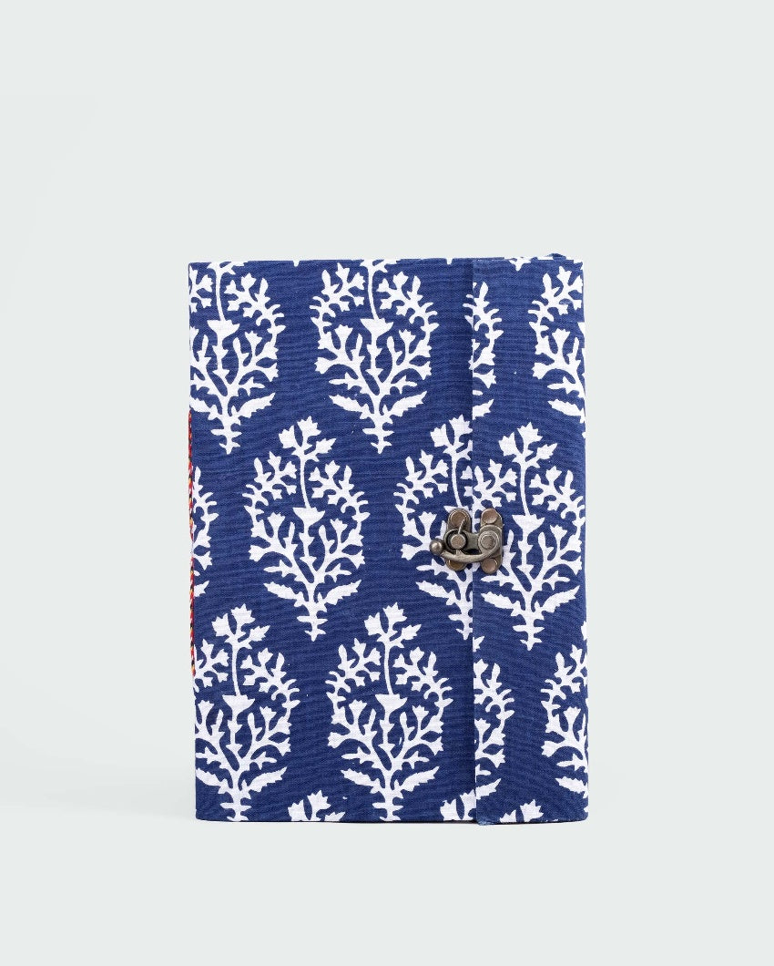 Elegant Blue & White Paper Gift Handmade Diary