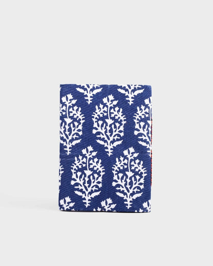 Elegant Blue & White Paper Gift Handmade Diary