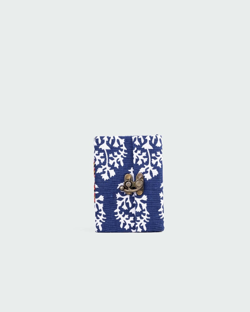 Elegant Blue & White Paper Gift Handmade Diary